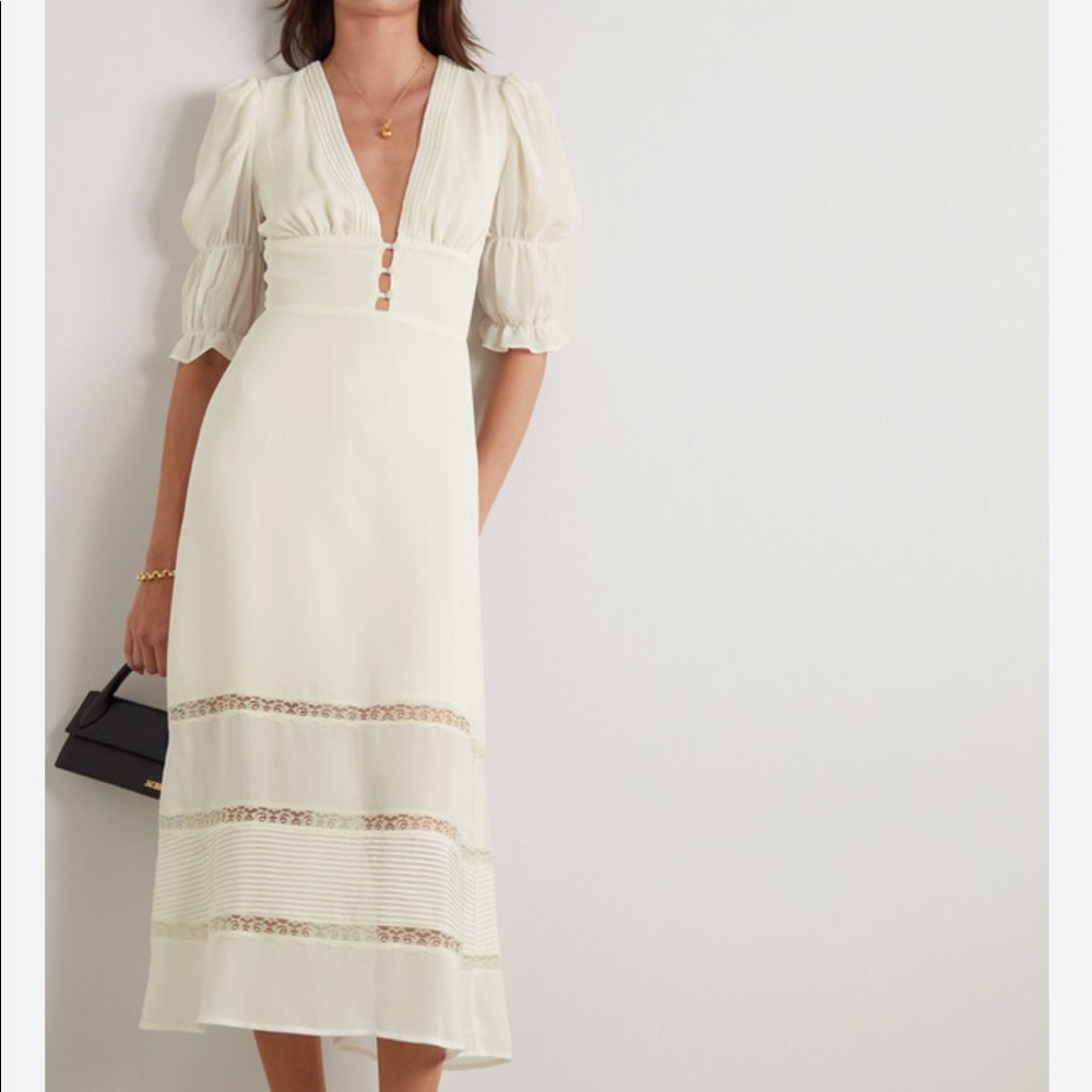 Reformation White Dress